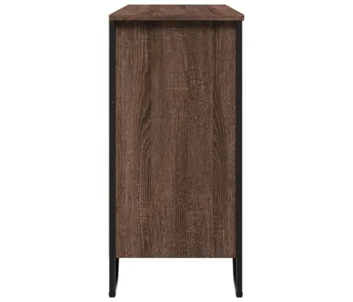 Puhvetkapp, Pruun Tamm, 101X35,5X74,5 cm Tehispuit