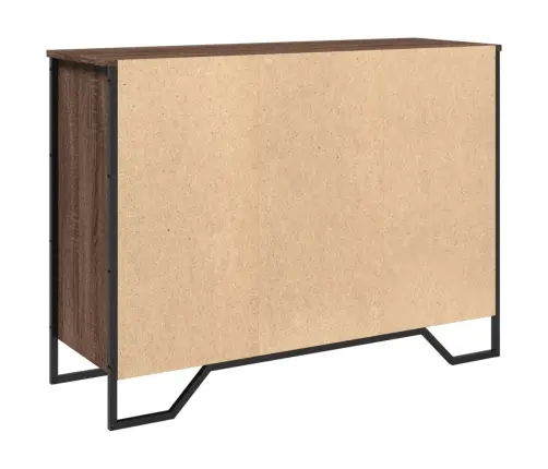 Puhvetkapp, Pruun Tamm, 101X35,5X74,5 cm Tehispuit