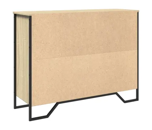 Kumode, Ozolkoka Krāsa, 97X32,5X74,5 Cm, Inženierijas Koks Vidaxl