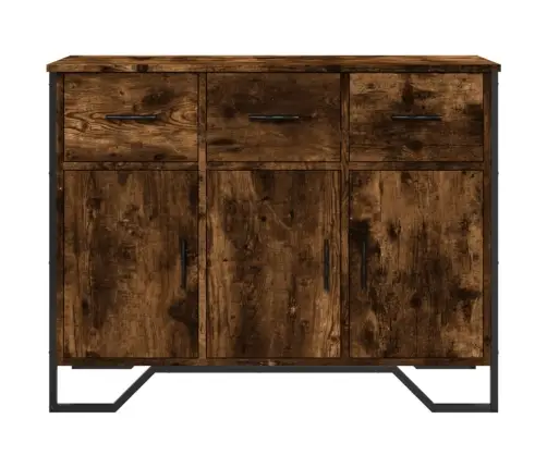 Šoninė Spintelė, Dūminio Ąžuolo, 97X32,5X74,5cm Mediena