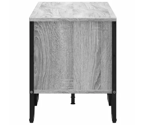 Televizoriaus Spintelė, Pilka Ąžuolo, 122X34X41cm Mediena Televizoriaus Spintelė, Pilka Ąžuolo, 122X34X41cm Mediena