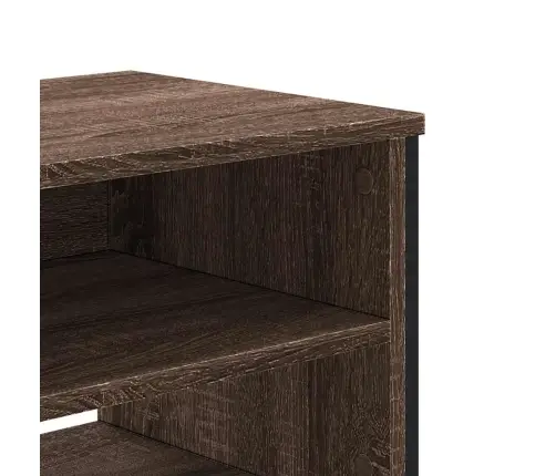 Telerikapp, Pruun Tamm, 122X34X41 cm Tehispuit