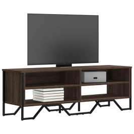Tv Skapītis, Brūna Ozolkoka, 122X34X41 Cm, Inženierijas Koks Vidaxl