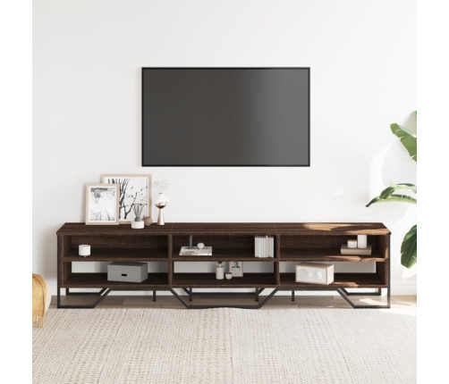 Tv Skapītis, Ozolkoka Krāsa, 180X34X41 Cm, Inženierijas Koks Vidaxl