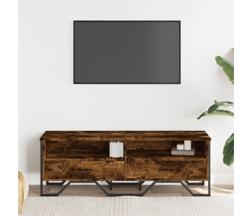 Televizoriaus Spintelė, Dūminio Ąžuolo, 122X34X41cm Mediena