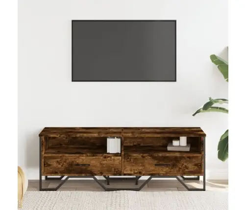 Tv Skapītis, Ozolkoka Krāsa, 122X34X41 Cm, Inženierijas Koks Vidaxl