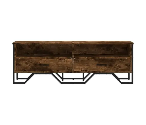 Tv Skapītis, Ozolkoka Krāsa, 122X34X41 Cm, Inženierijas Koks Vidaxl