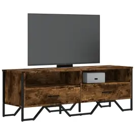 Tv Skapītis, Ozolkoka Krāsa, 122X34X41 Cm, Inženierijas Koks Vidaxl