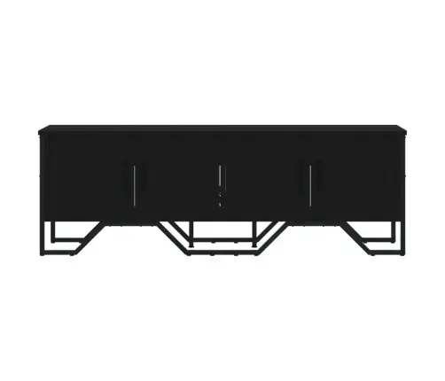 Telerikapp, Must, 122X34X41 cm Tehispuit