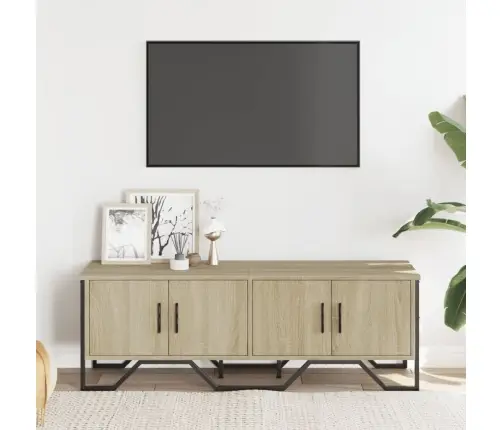 Tv Skapītis, Ozolkoka Krāsa, 122X34X41 Cm, Inženierijas Koks Vidaxl