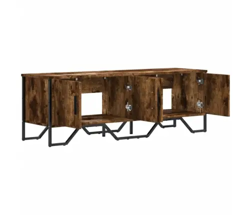 Tv Skapītis, Ozolkoka Krāsa, 122X34X41 Cm, Inženierijas Koks Vidaxl