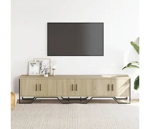 Tv Skapītis, Ozolkoka Krāsa, 180X34X41 Cm, Inženierijas Koks Vidaxl