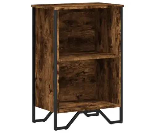 Grāmatplaukts, Ozola Krāsa, 50X31X74,5 Cm, Inženierijas Koks Vidaxl