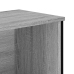 Raamatualus, Hall Sonoma Tamm, 50X31X74,5 cm Tehispuit