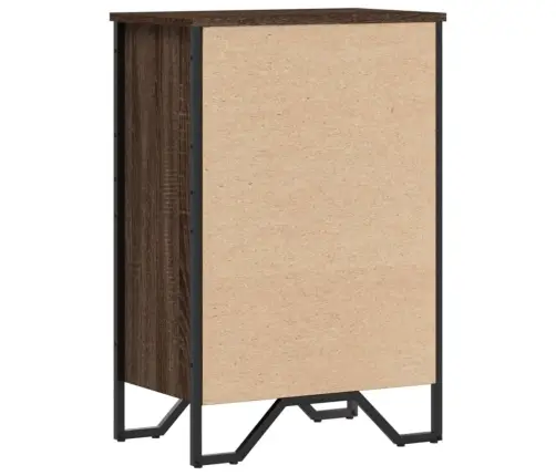 Raamatualus, Pruun Tamm, 50X31X74,5 cm Tehispuit