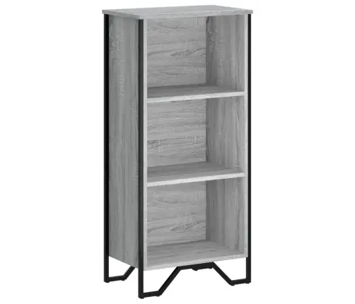 Raamatualus, Hall Sonoma Tamm, 50X31X106 cm Tehispuit