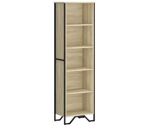 Raamaturiiul, Sonoma Tamm, 50X31X169 cm Tehispuit Raamaturiiul, Sonoma Tamm, 50X31X169 cm Tehispuit