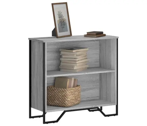 Raamatualus, Hall Sonoma Tamm, 80X31X74,5 cm Tehispuit