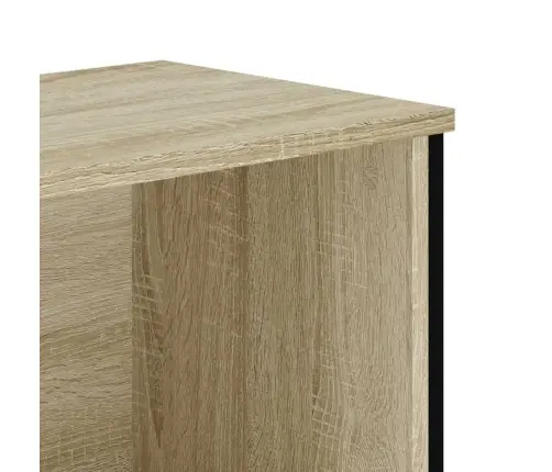 Raamatualus, Sonoma Tamm, 80X31X106 cm Tehispuit