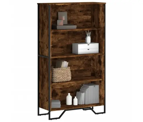 Grāmatplaukts, Ozola Krāsa, 80X31X137,5 Cm, Inženierijas Koks Vidaxl