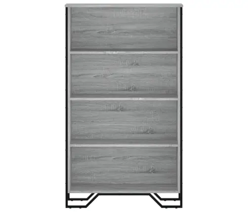 Grāmatplaukts, Pelēka Koka, 80X31X137,5 Cm, Inženierijas Koks Vidaxl Grāmatplaukts, Pelēka Koka, 80X31X137,5 Cm, Inženierijas Koks Vidaxl