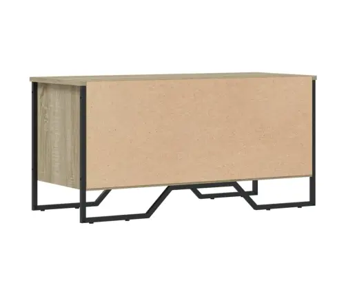 Jalatsikapp, Sonoma Tamm, 90X38X45,5 cm Tehispuit