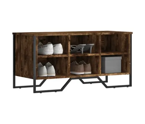 Jalatsikapp, Suitsutatud Tamm, 90X38X45,5 cm Tehispuit