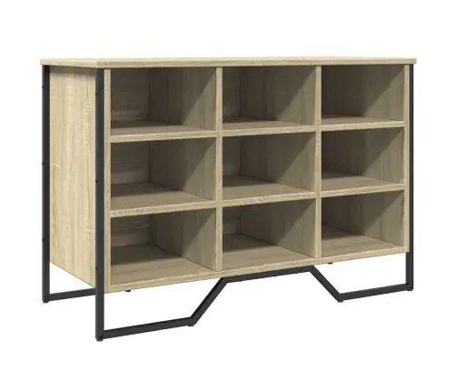 Apavu Plaukts, Ozolkoka Krāsa, 90X38X61,5 Cm, Inženierijas Koks Vidaxl