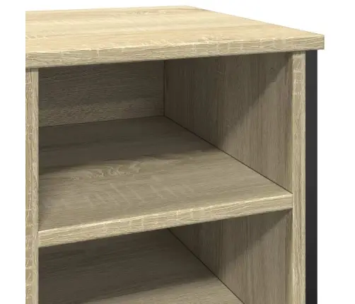 Apavu Plaukts, Ozolkoka Krāsa, 90X38X61,5 Cm, Inženierijas Koks Vidaxl