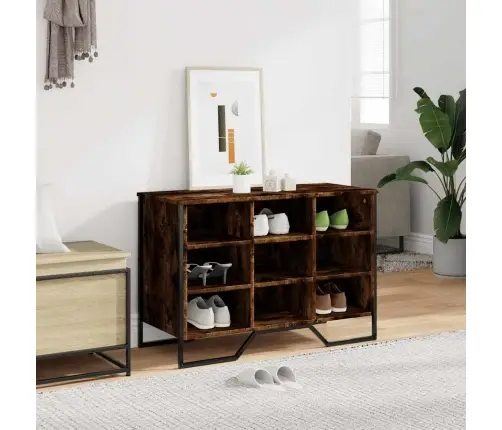 Apavu Skapītis, Ozolkoka Krāsa, 90X38X61,5Cm, Inženierijas Koks Vidaxl