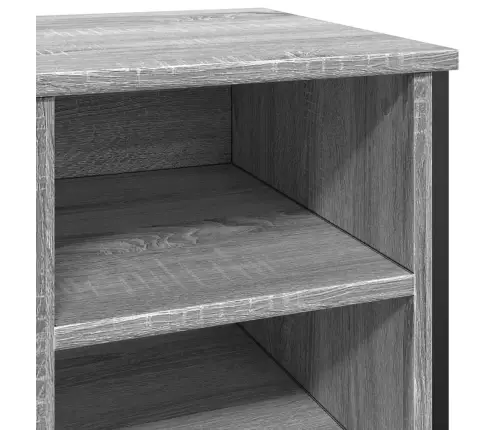 Jalatsikapp, Hall Sonoma Tamm, 90X38X61,5 cm Tehispuit