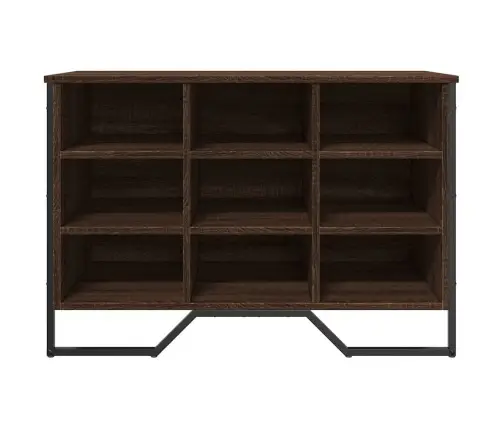 Apavu Skapītis, Brūna Ozolkoka, 90X38X61,5 Cm, Inženierijas Koks Vidaxl