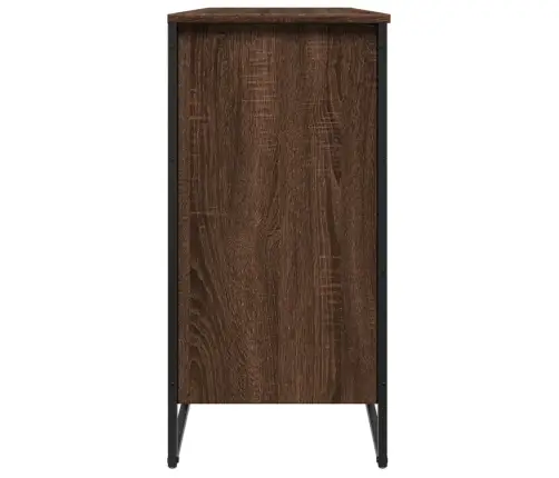 Apavu Plaukts, Ozolkoka Krāsa, 80X38X78 Cm, Inženierijas Koks Vidaxl