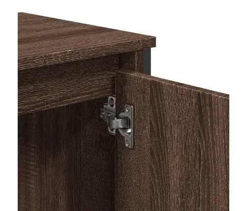 Izlietnes Skapītis, Brūns, 60X35X60 Cm, Inženierijas Koks Vidaxl