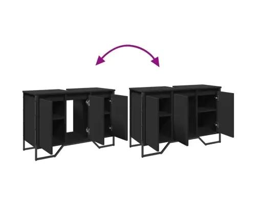 Valamukapp, Must, 91 X 35 X 60 cm Tehispuit