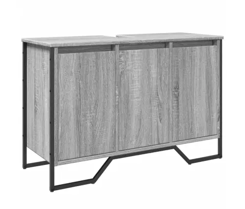 Spintelė Praustuvui, Pilka Ąžuolo, 91X35X60cm Apdirbta Mediena Spintelė Praustuvui, Pilka Ąžuolo, 91X35X60cm Apdirbta Mediena