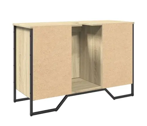 Spintelė Praustuvui, Ąžuolo, 91X35X60cm Apdirbta Mediena