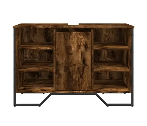 Izlietnes Skapītis, Koka Krāsa, 91X35X60 Cm, Inženierijas Koks Vidaxl Izlietnes Skapītis, Koka Krāsa, 91X35X60 Cm, Inženierijas Koks Vidaxl