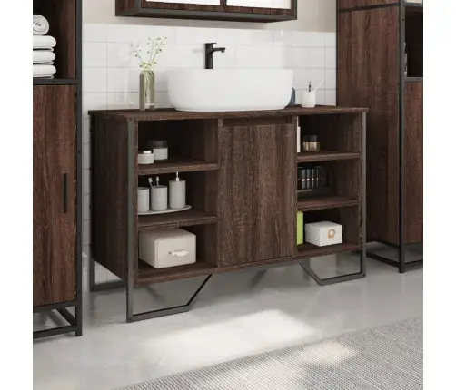 Valamukapp, Pruun Tamm, 91X35X60 cm Tehispuit Valamukapp, Pruun Tamm, 91X35X60 cm Tehispuit