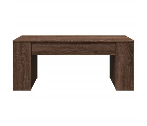 Kafijas Galdiņš, Brūna Ozola, 102X55X42 Cm, Inženierijas Koks Vidaxl