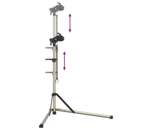 Velosipēdu Remonta Statīvs, Salokāms, 102-160 Cm, Alumīnijs Vidaxl