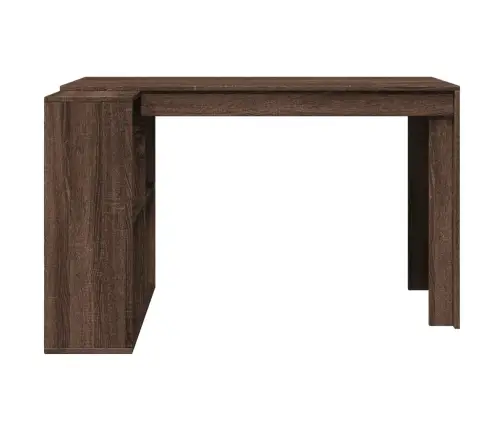 Biuro Stalas, Rudas Ąžuolo, 123,5X73,5X75cm Apdirbta Mediena Biuro Stalas, Rudas Ąžuolo, 123,5X73,5X75cm Apdirbta Mediena