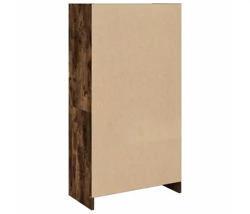 Grāmatplaukts, Ozola Krāsa, 57X28,5X107,5 Cm, Inženierijas Koks Vidaxl