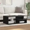 Kavos Staliukas, Juodos Spalvos, 102X55X35cm Apdirbta Mediena