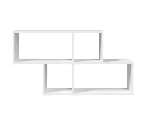 Seinariiul, Valge, 100 X 20 X 53 cm Tehispuit