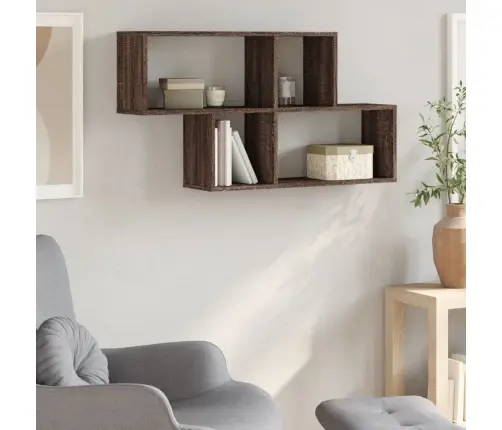 Sieninė Lentyna, Ruda Ąžuolo, 100X20X53cm Apdirbta Mediena