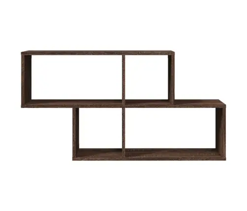 Sieninė Lentyna, Ruda Ąžuolo, 100X20X53cm Apdirbta Mediena