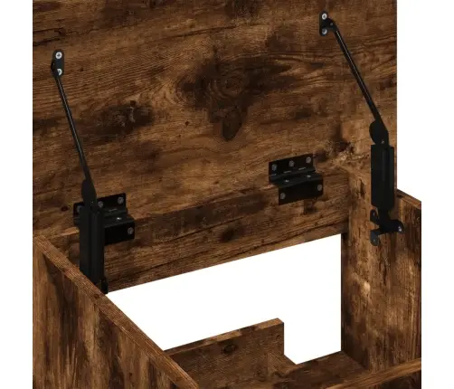 Tribūna Su Ratukais Ir Stalčiumi, Ruda, 55X55X107cm Mediena