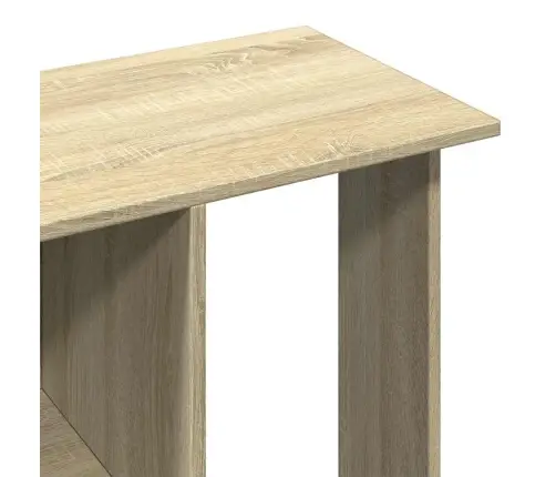 Skapis Ar Riteņiem, 102X38X110 Cm, Ozolkoka, Inženierijas Koks Vidaxl