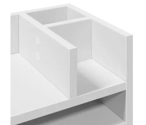 Rašomojo Stalo Lentyna, Betono, 44,5X24X25cm Apdirbta Mediena